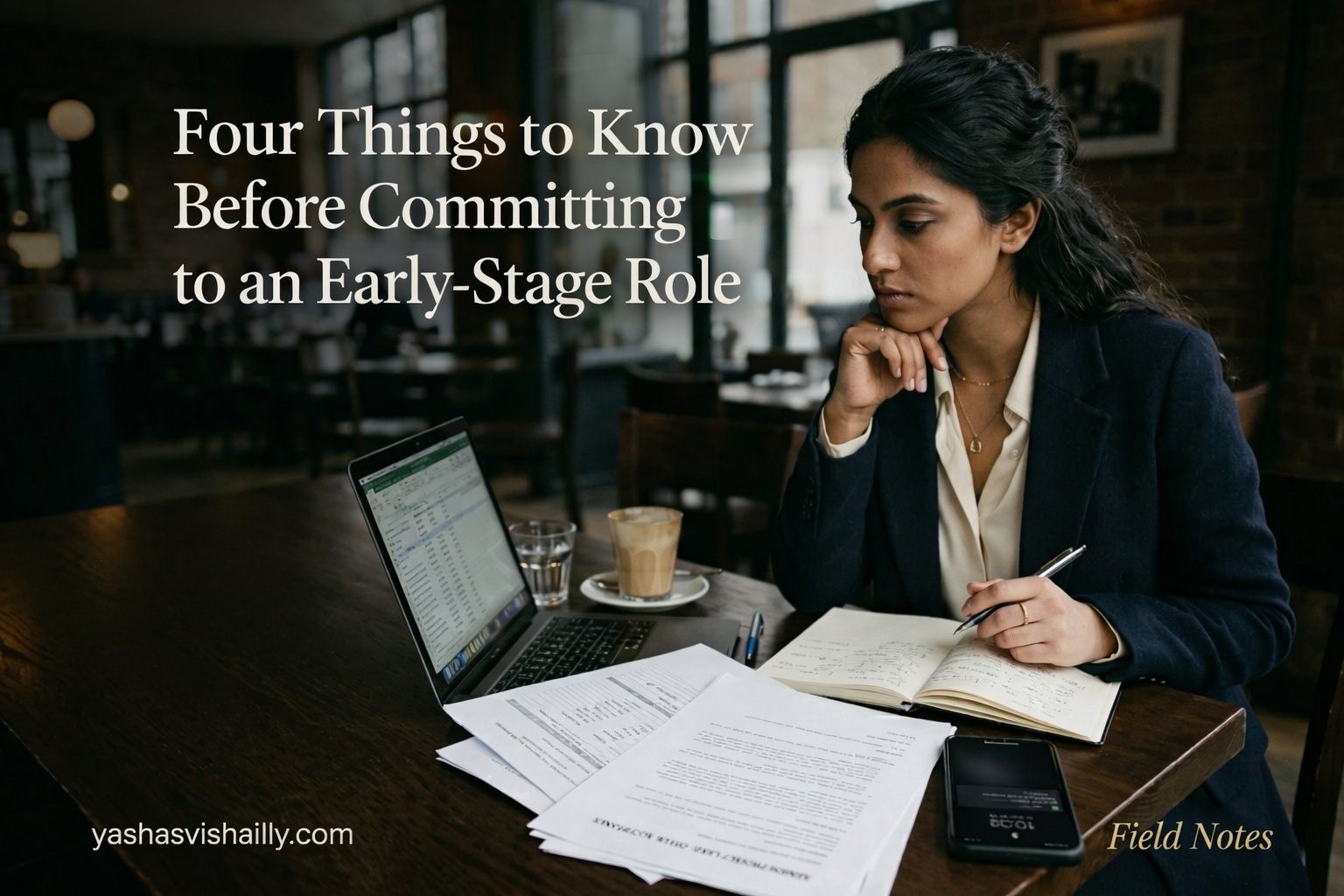 Before You Say Yes to an Early Stage BD/Growth role