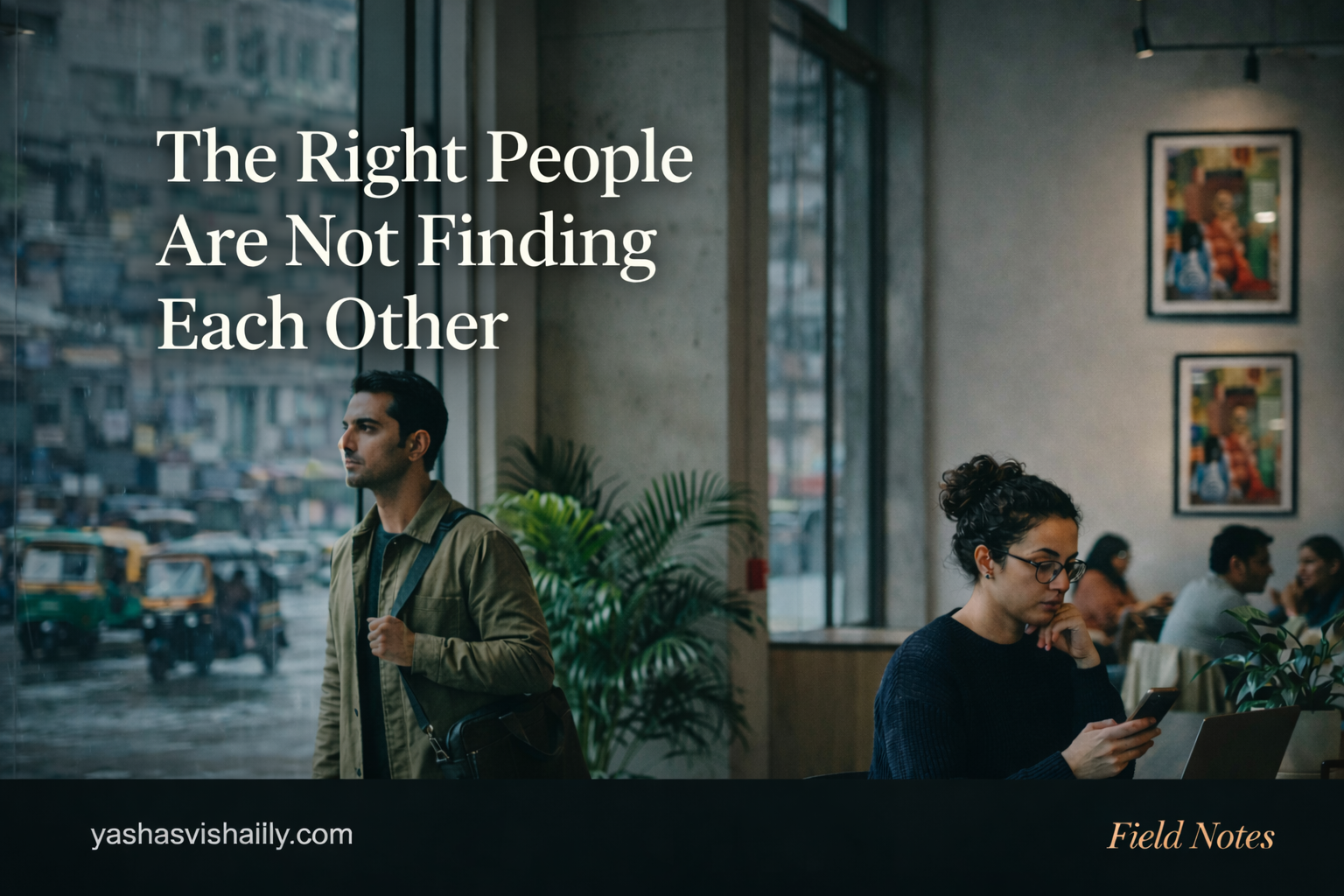 The Right People are Not Finding Each Other