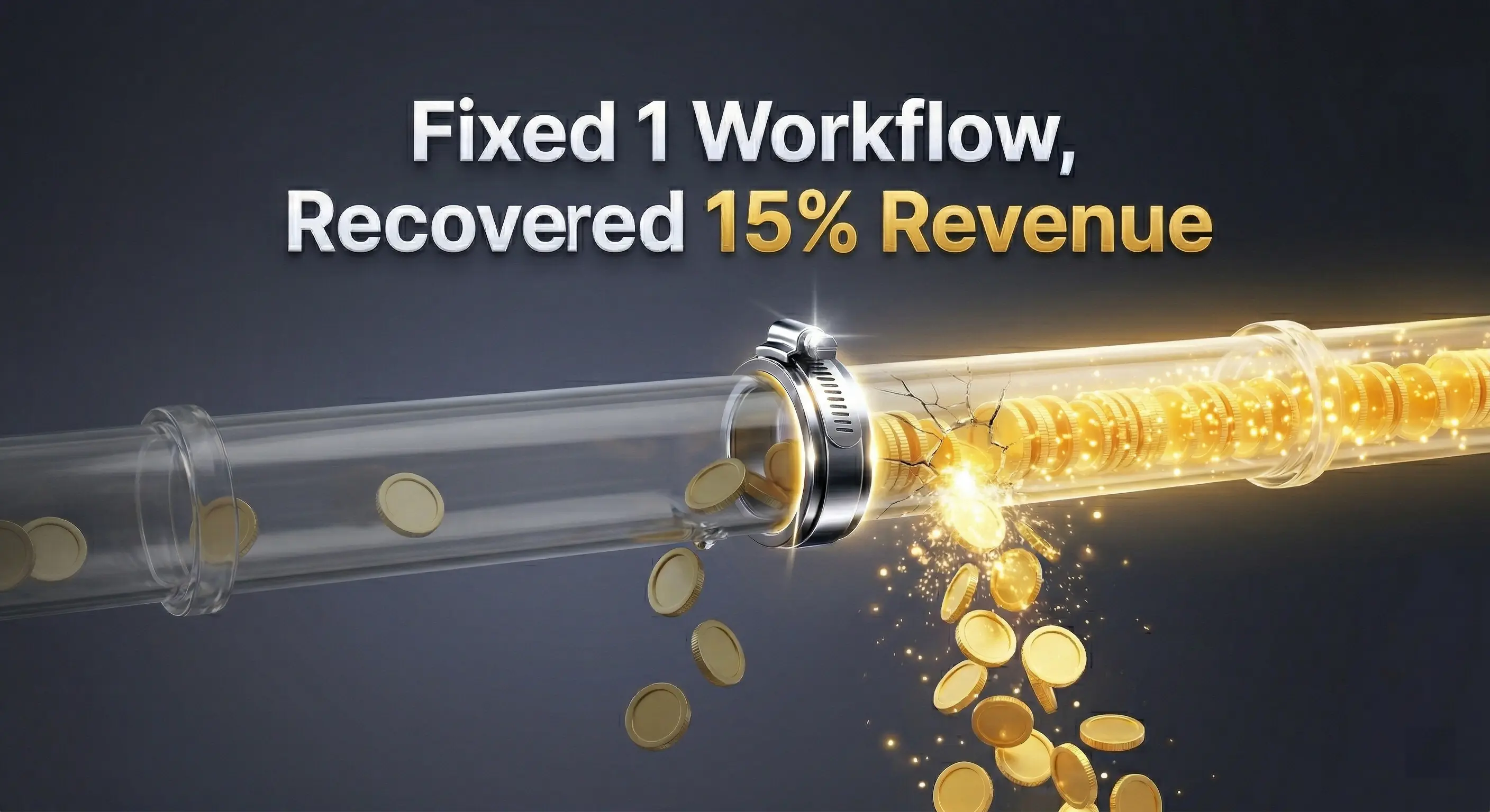 Fixed One Workflow and Recovered 15% Revenue